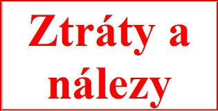 Ztráty a nálezy!