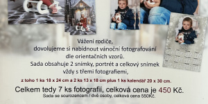 Vánoční focení v MŠ